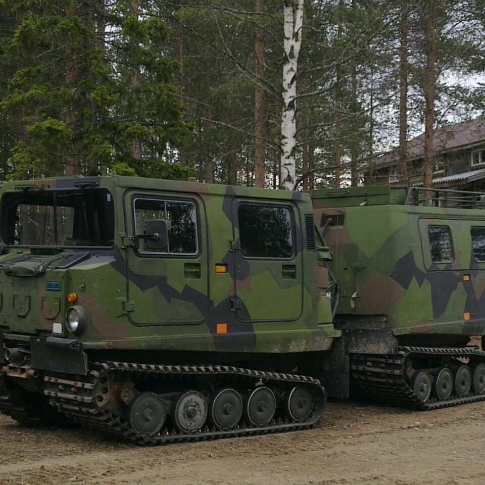Liten bandvagn, så kallad 